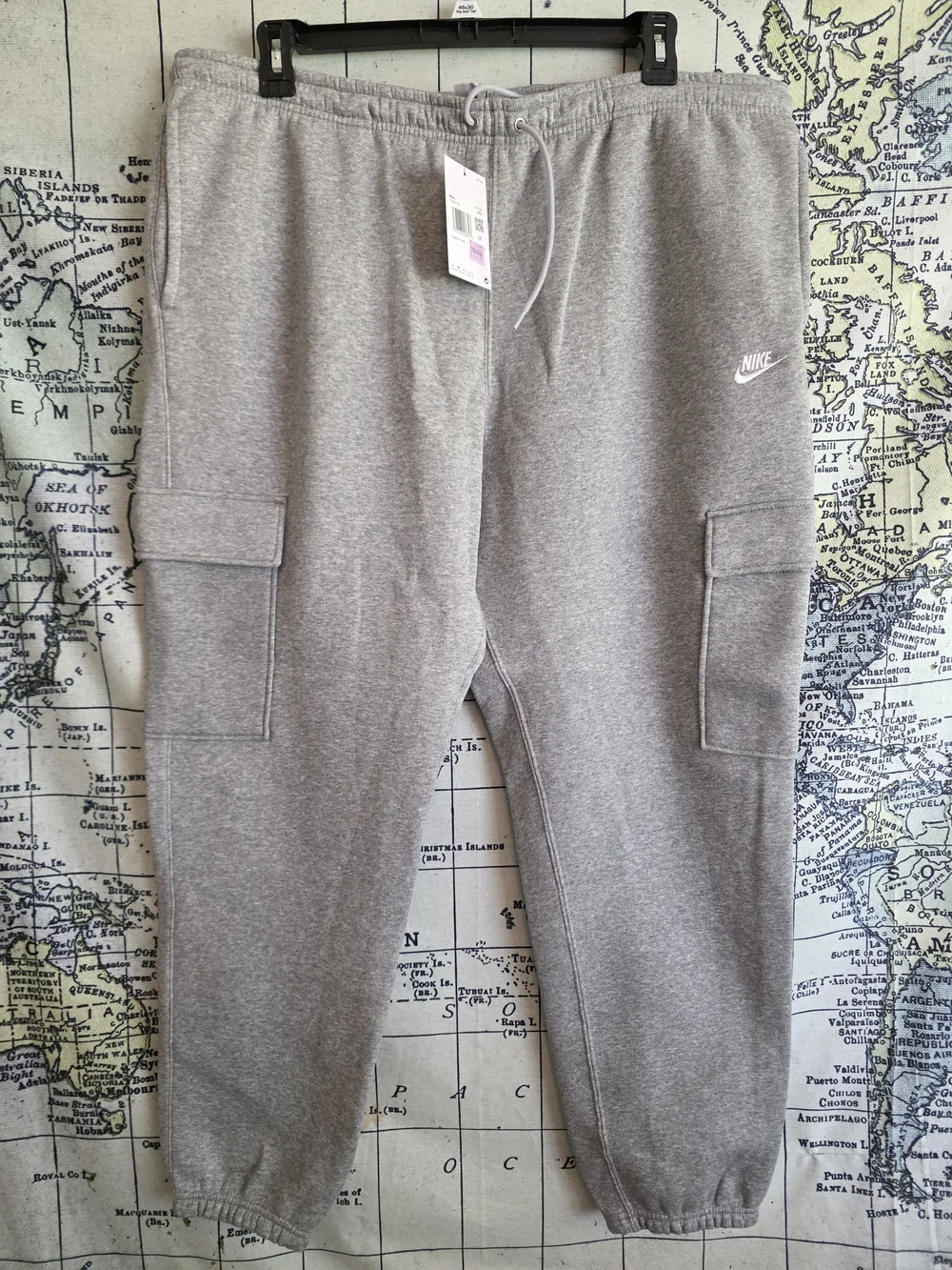 Nike Gray Cargo Joggers